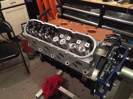 Test fitting the 12639250 Rear Block Cover